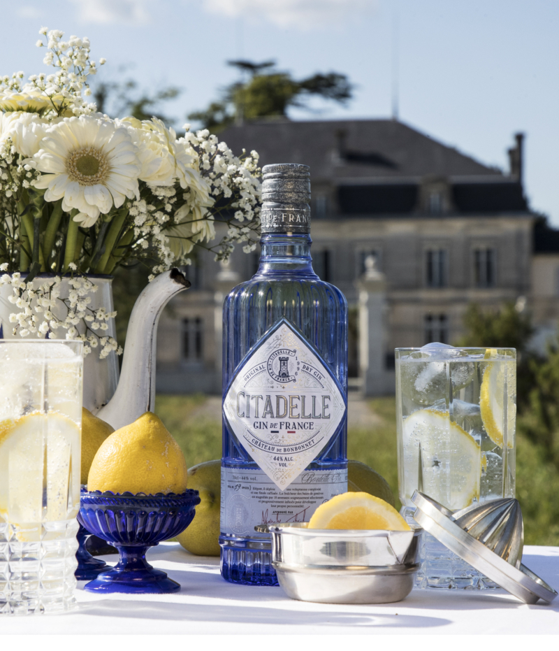 Citadelle Gin Receta de Cocktail Gin Citadelle Jardin d'Été